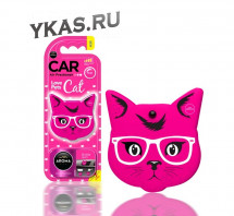 Осв.воздуха  AROMA CAR  Cat &quot;Pink Blossom&quot;  (на дефлектор/подвесной)