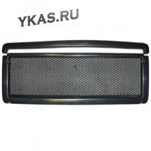 Решётка радиатора ВАЗ 2107  (сетка-спорт)  Черная