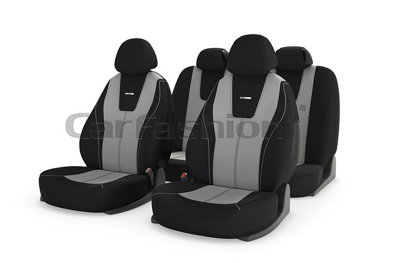 Комплект Накидок  «DOUGLAS»  Св.Серый/Черный/Св.Серый