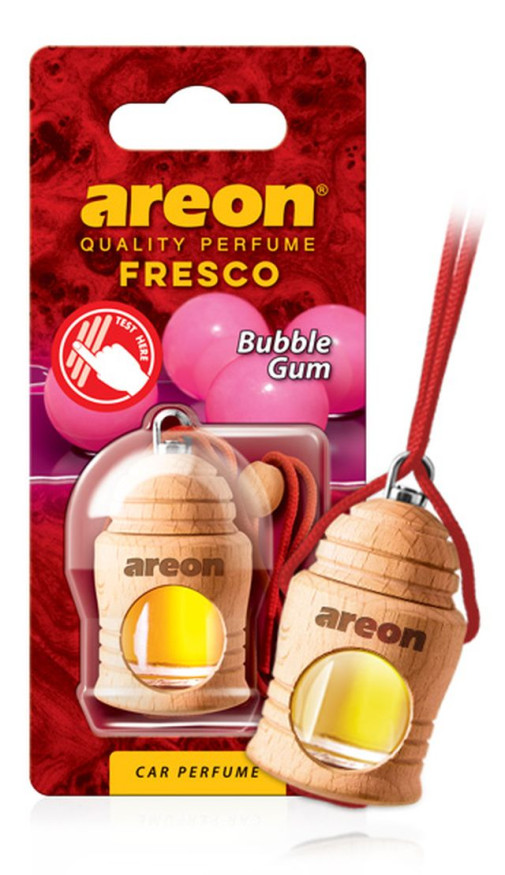 Осв.возд. Areon FRESCO "бутылочка в дереве" Bubble Gum