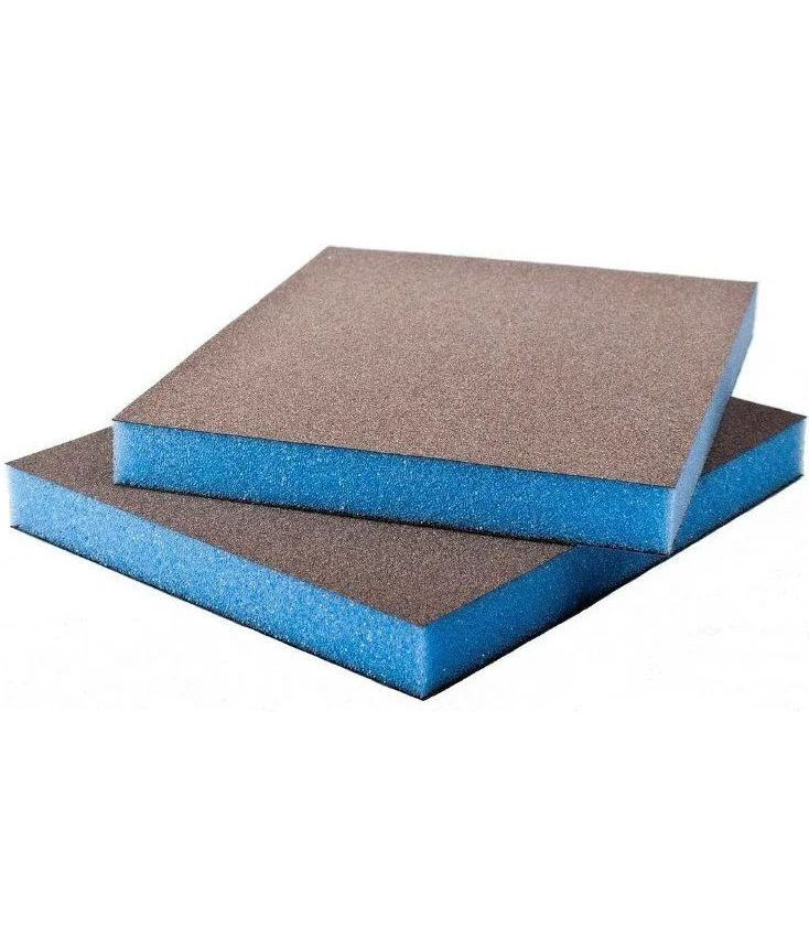 Шлифовальная губка 2-х сторонняя 98*120мм,  P800-1000 (зернистость 3 из 10) мелкая