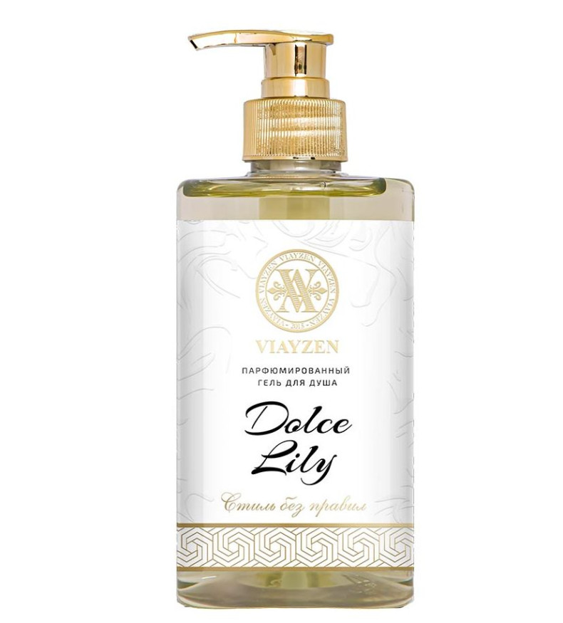 VIAYZEN Гель для душа парфюмированный, женский  460мл.  Dolce Lily