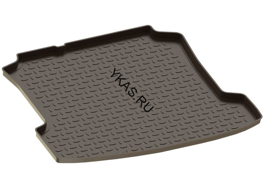 Коврик багажн.  Volkswagen Polo V SD (10-)   (РЕЗИНА)
