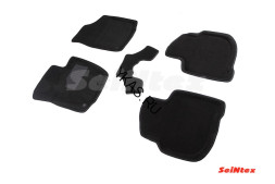 Коврики Skoda Kodiaq (7 мест) c 2016г- /компл.5шт./осн.резин./ 3D