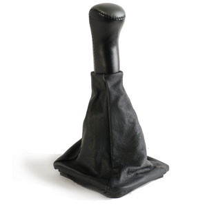 Ручка КПП+пыльн.+рамка пласт. ПРИОРА натур.кожа (Чёрный)