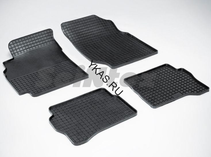 Коврики резиновые   Nissan Almera с 2006-2013г.  СЕТКА