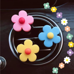 Украшение на дефлектор  №5 "цветы 3шт."