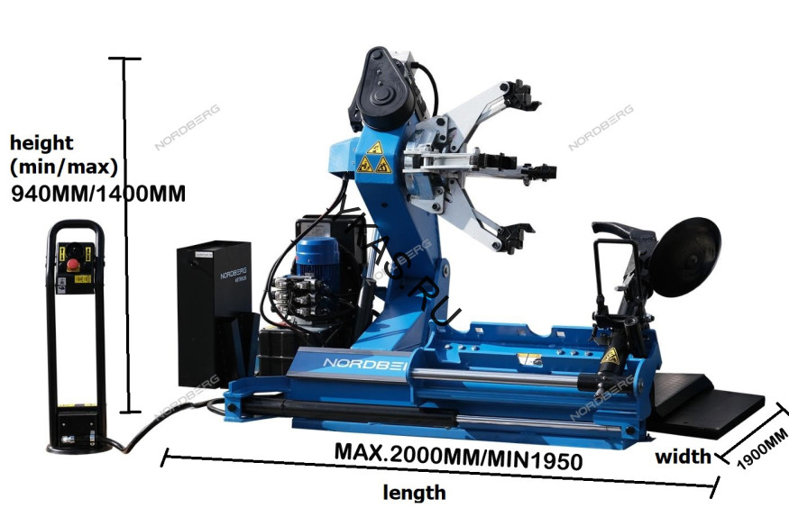 Шиномонтажный станок для грузовых авто NORDBERG 46TRK26