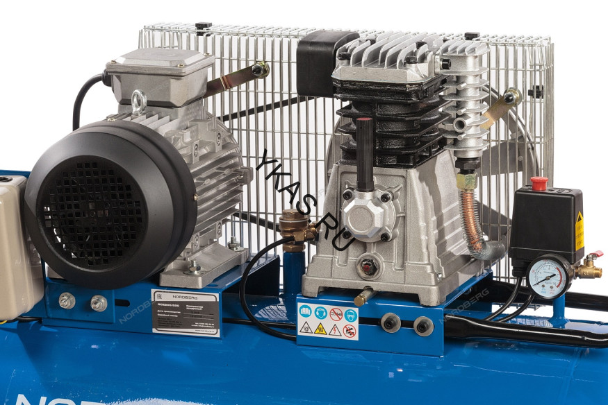 Компрессор поршневой с ременным приводом NORDBERG ECO NCE200/660