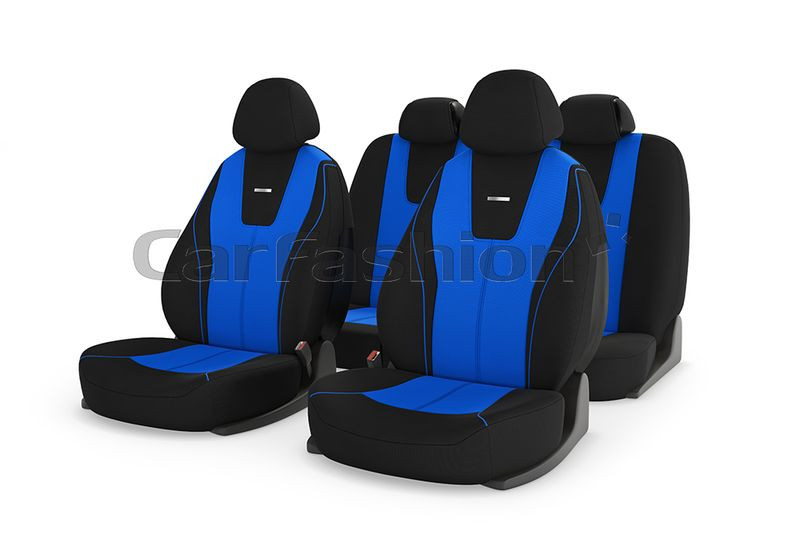 Комплект Накидок  «DOUGLAS»  Синий/Черный/Синий