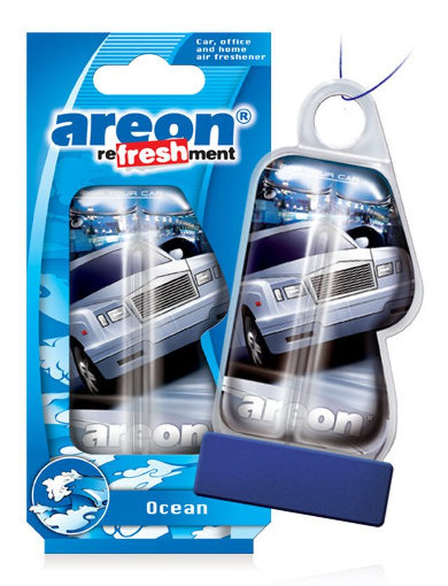 Осв.возд. Areon LIQUID "автомобили"  Ocean