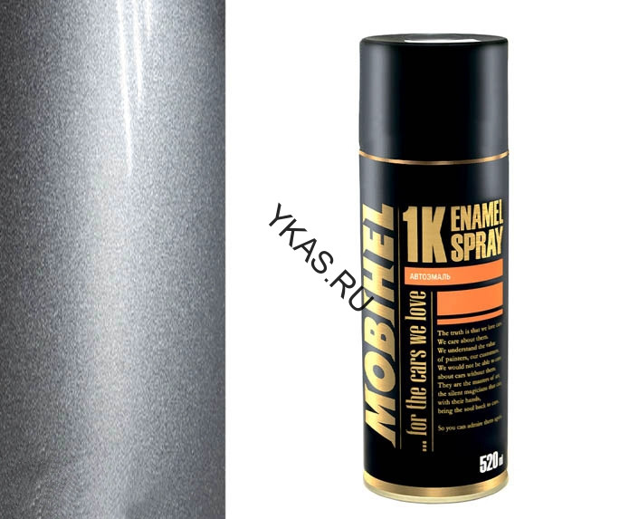 Mobihel  Эмаль базовая металлик серебрнная (520мл)