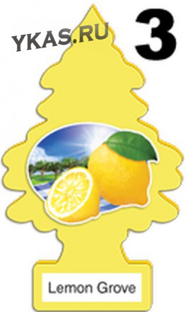 Осв.воздуха  Wunder-Baum Little   &quot;Lemon Grove&quot;  Живой лимон