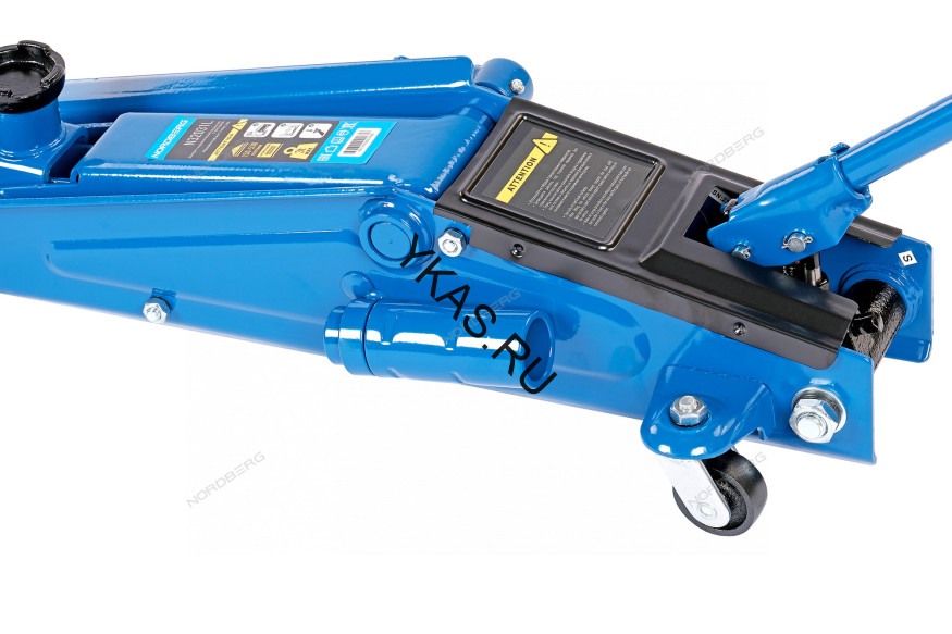 Домкрат подкатной NORDBERG N32031L с проставкой