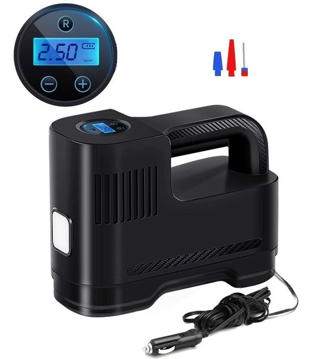 Компрессор  Carlife c цифровым манометром и автостопом