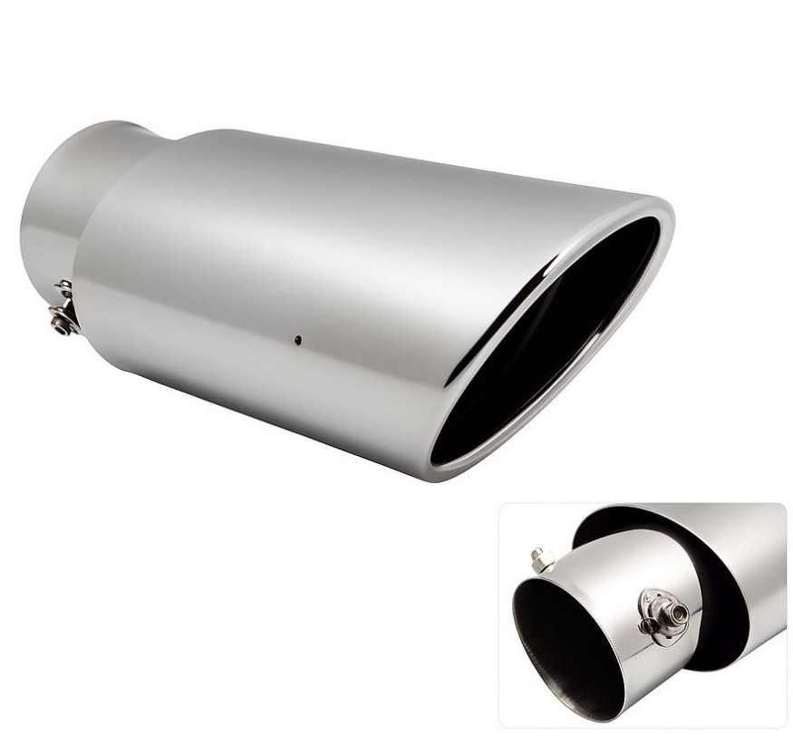 Насадка на глушитель "Carlife" (d 63мм) длина 185мм