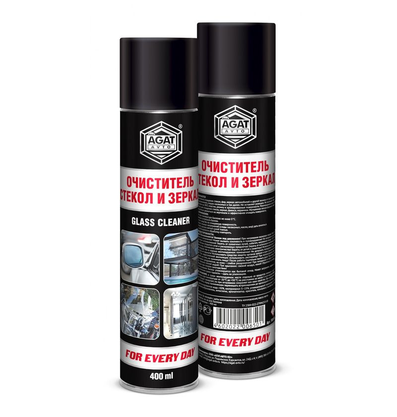 AGAT  FED  Очиститель стекол  400мл аэро