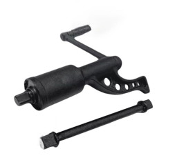 DC Гайковерт механический (мясорубка) 1"DR 360 мм, 4800Нм, 2-х скоростной (головки 32,33 мм) в кейсе