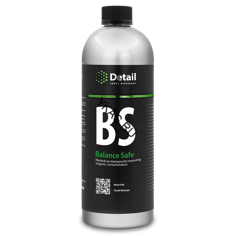 DETAIL  Шампунь  для  мойки бесконтактный  "BS" для удаления органических загрязнений  1л.