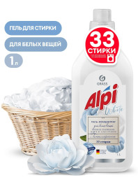 GRASS Средство для стирки. Гель для белых вещей "ALPI" 1л.