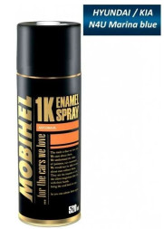 Mobihel Эмаль базовая металлик Hyundai/Kia marina blue (520мл)