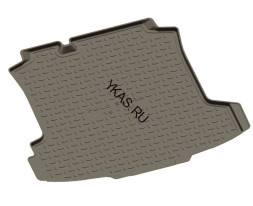 Коврик багажн. Volkswagen Polo V SD (19-) (РЕЗИНА)