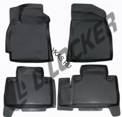 Коврики резиновые Geely GX7 (13-) тэп (корыто)