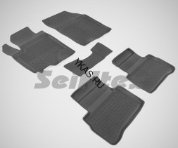 Коврики резиновые Suzuki Grand Vitara II c 2015г/ Suzuki Vitara c 2018г- БОРТ