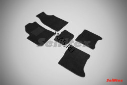 Коврики текстильн. CHERY Bonus c 2013г- /компл.5шт./осн.резин./ LUX