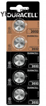 Батарейки Duracell   круглые CR2032 цена за 5шт.