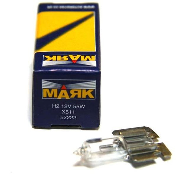 Лампа МАЯК 12V    H2  55W  X511 (карт.1шт)