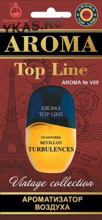 Осв.возд.  AROMA  Topline  Винтажная серия v05 Revillon Turbulences