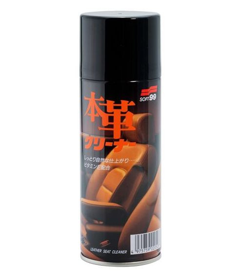 Soft99  Очиститель кожи/кож.зама  Leather Cleaner мусс, 300мл.