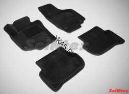 Коврики Skoda Yeti I 2008-2018г. /компл.5шт./осн.резин./ 3D