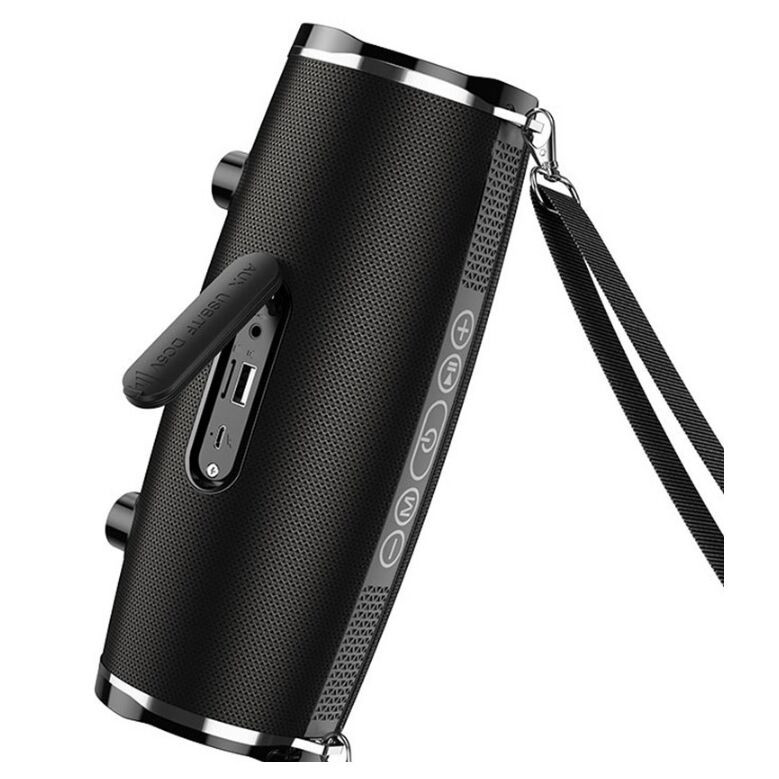 Портативная акустика HOCO BS40,  2400mAh, мощность: 7W*2, 230х94х98мм черная