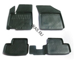 Коврики резиновые Suzuki Splash c 2008/Опель Агила II тэп.