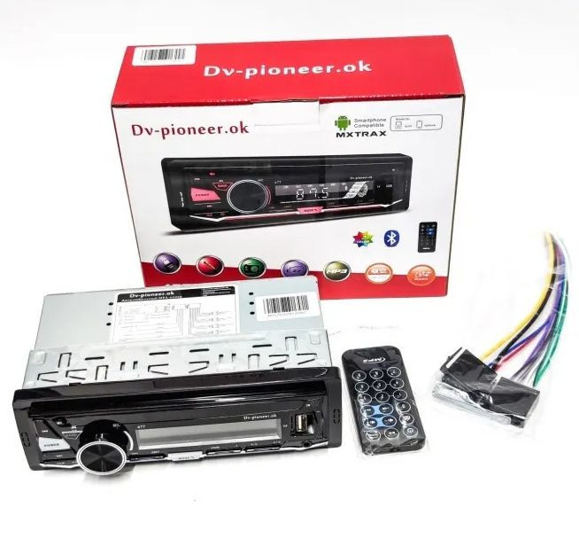 Автомагн.  Pioneer OK  1102 2USB/BT/TF/FM/ISO/2RCA