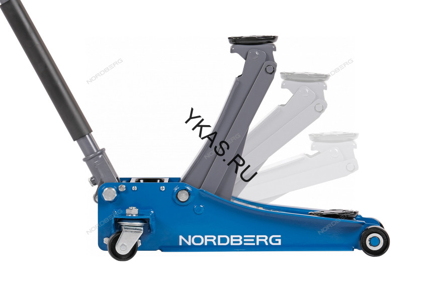 Домкрат подкатной NORDBERG N32025E c низким подхватом