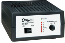 Зарядное устр-во импульсное Орион PW 160  (автомат. 0,6-6А. 6В/12В)