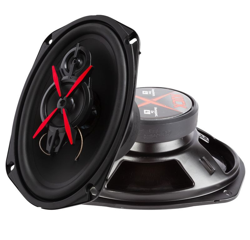 Автомобильные колонки  6x9"  Kicx  200W  (3-полосная)
