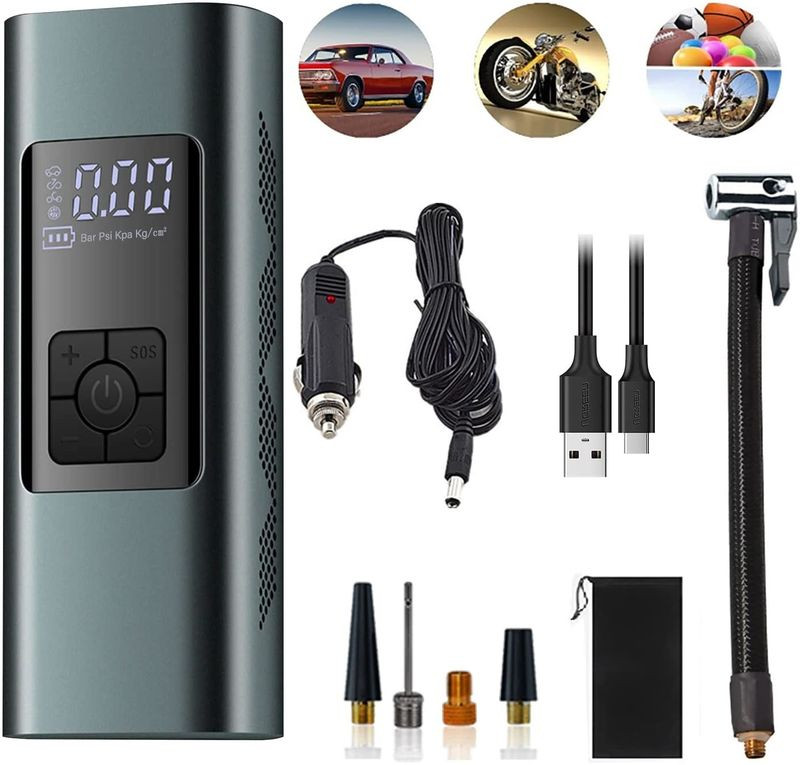 Компрессор  Carlife портативный 65w