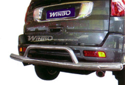 Great Wall Hover (2005-2006) защита задн.бампера метал.