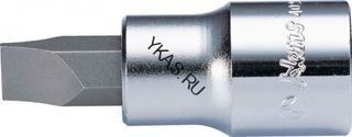 Инструмент HANS. Торцевая головка 1/4" SL 6mm короткая L 55mm