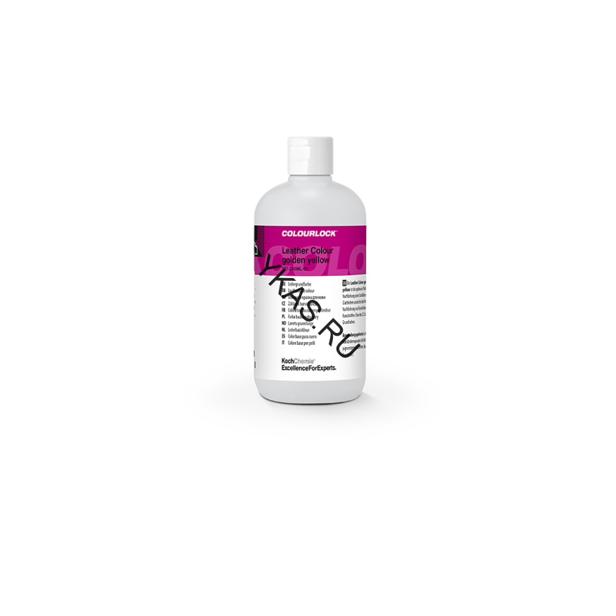 Краска для кожи COLOURLOCK Золотисто-желтый Lederfarbe golden yellow (250 мл) 587-250ML-01