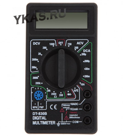 Мультиметр цифровой DT-838 РОКОТ (с термопарой)