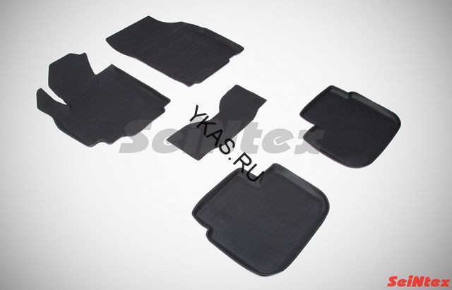 Коврики резиновые   Suzuki SX-4 I 2006-2013г.  БОРТ