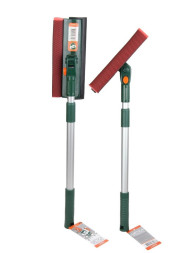 Щетка для мойки  "Li-Sa" c поролоном и водосгоном, телескопическая ручка 38-54 см (LS283)
