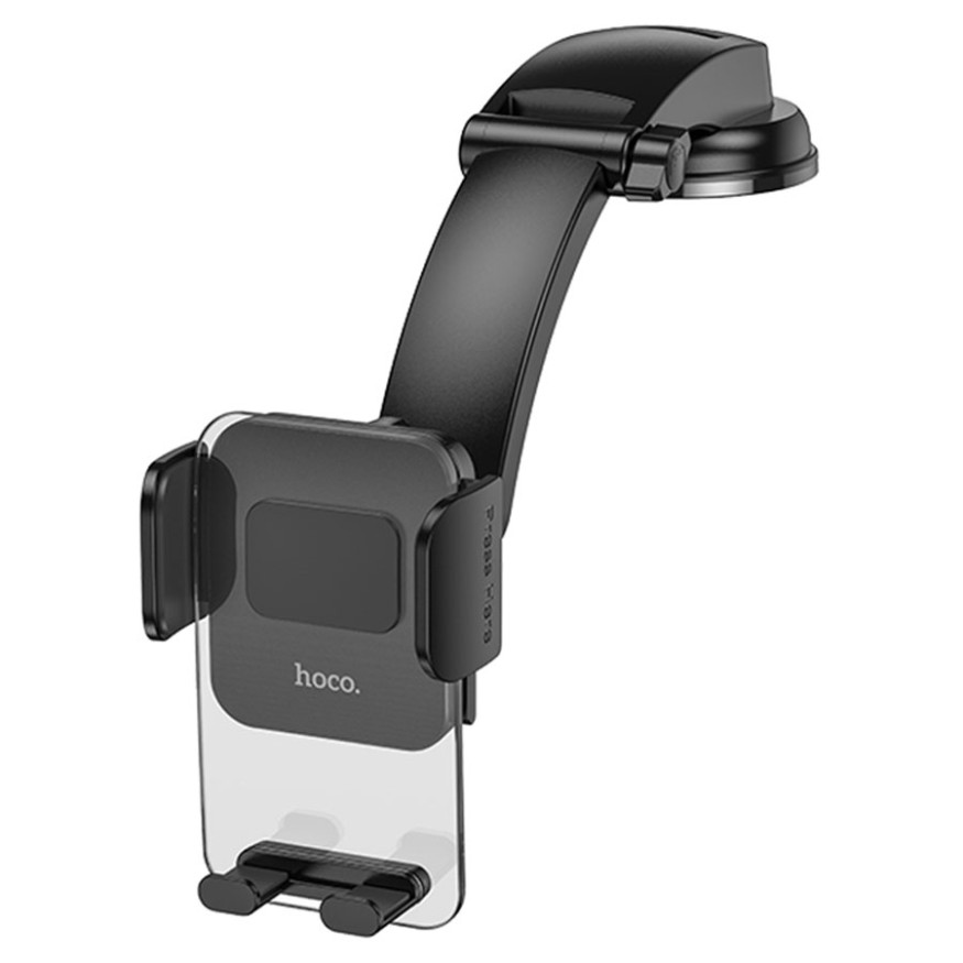 Держатель телефона HOCO  на торпеду зажимной Черный  CA118