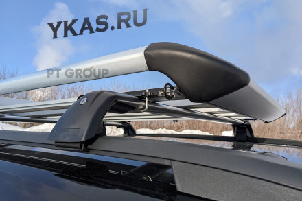 Багажник-корзина алюминиевая с прямым бортом универсальная  1290х990 мм предзаказ