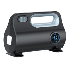 Компрессор  Carlife прикуриватель, фонарь, цифровой манометр, автостоп 120W, 35Л